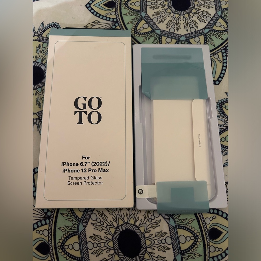 Never used iPhone screen protector